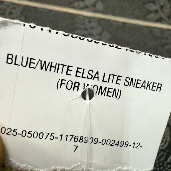 Keen Womens Size 8 Blue Tie-Dye Canvas Lace-Up Sneakers Casual Shoes - Picture 7 of 10